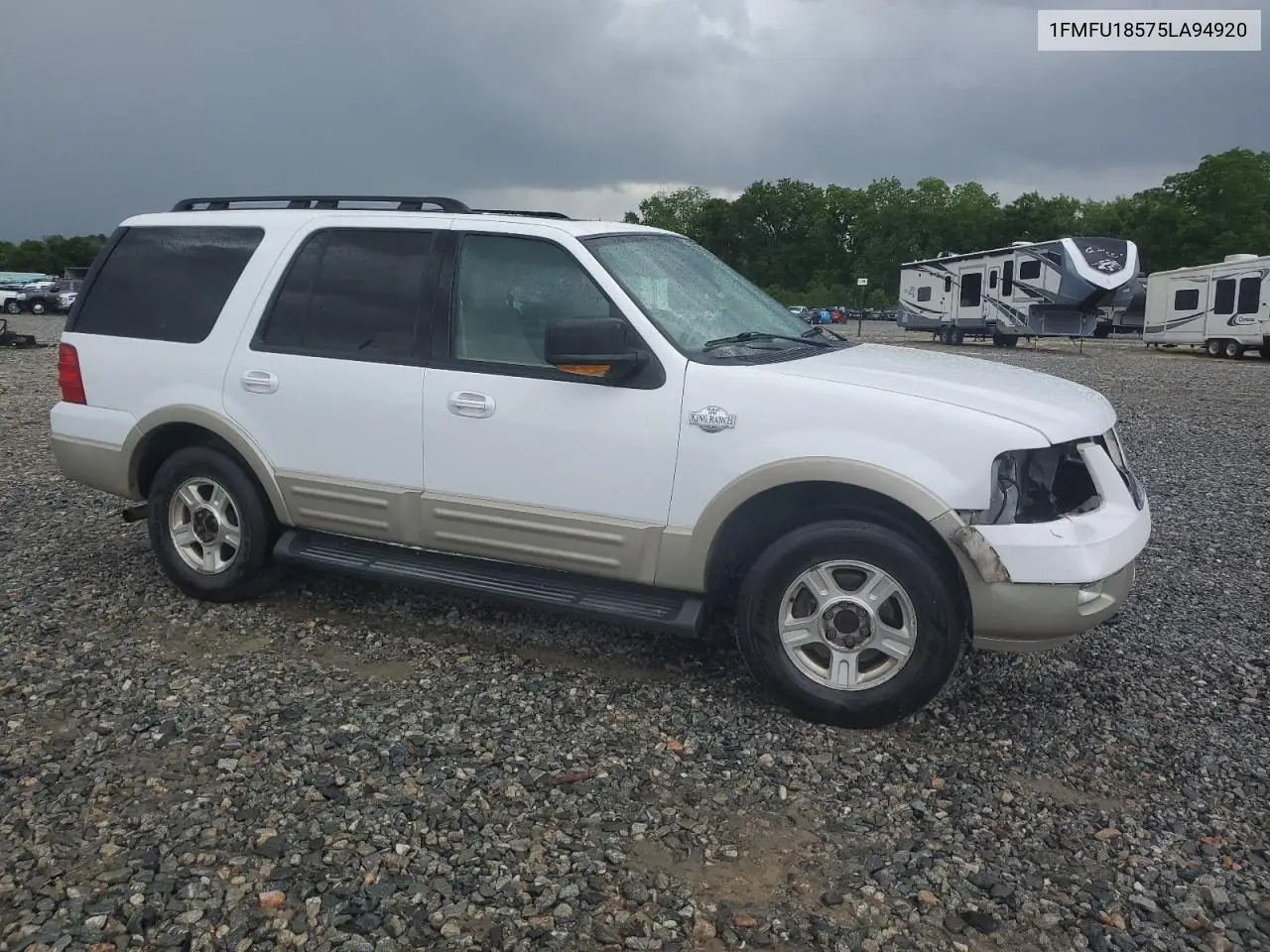 2005 Ford Expedition Eddie Bauer VIN: 1FMFU18575LA94920 Lot: 56857955