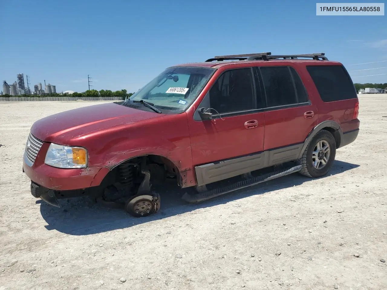 2005 Ford Expedition Xlt VIN: 1FMFU15565LA80558 Lot: 56861205