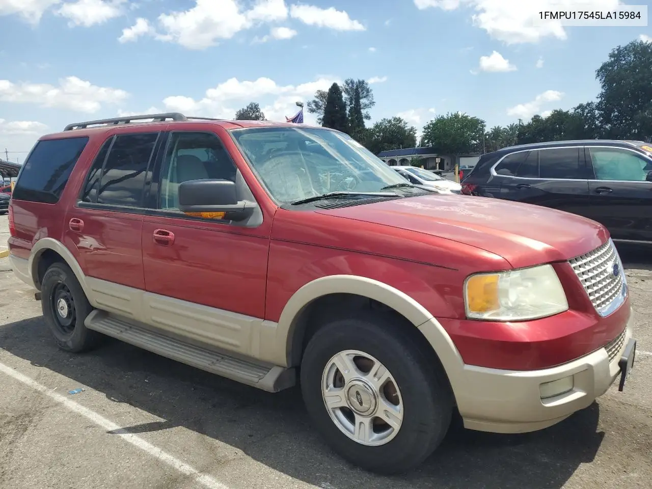 2005 Ford Expedition Eddie Bauer VIN: 1FMPU17545LA15984 Lot: 57132095