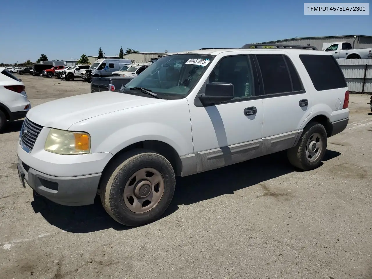 2005 Ford Expedition Xls VIN: 1FMPU14575LA72300 Lot: 60451005
