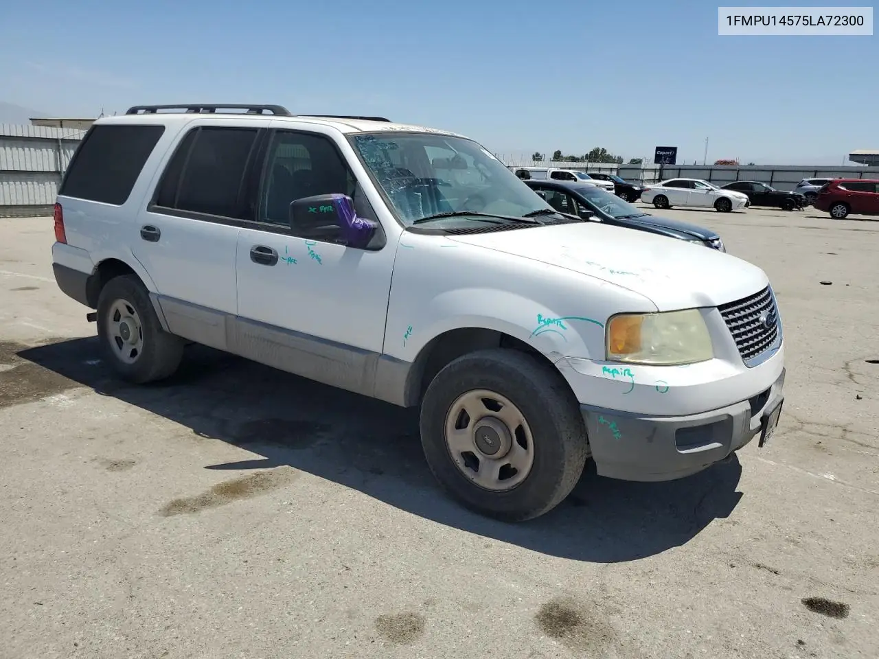 2005 Ford Expedition Xls VIN: 1FMPU14575LA72300 Lot: 60451005