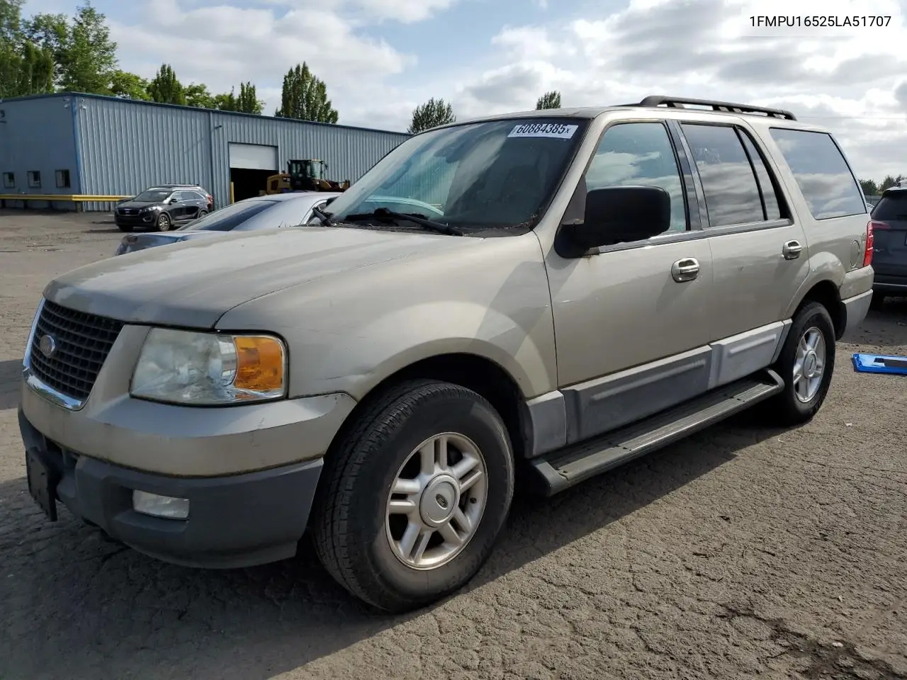 2005 Ford Expedition Xlt VIN: 1FMPU16525LA51707 Lot: 60884385