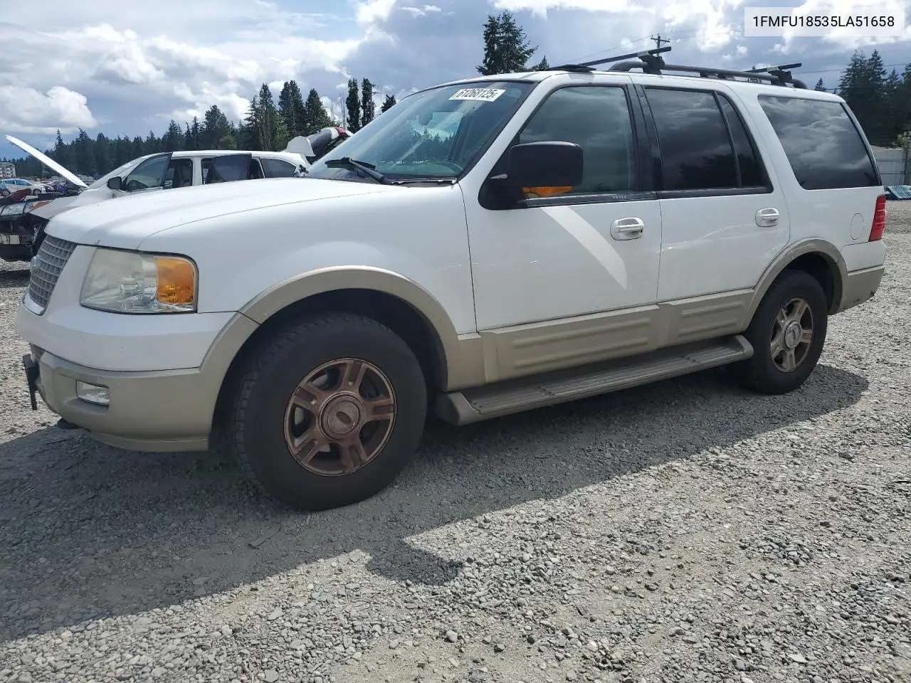 2005 Ford Expedition Eddie Bauer VIN: 1FMFU18535LA51658 Lot: 61268125