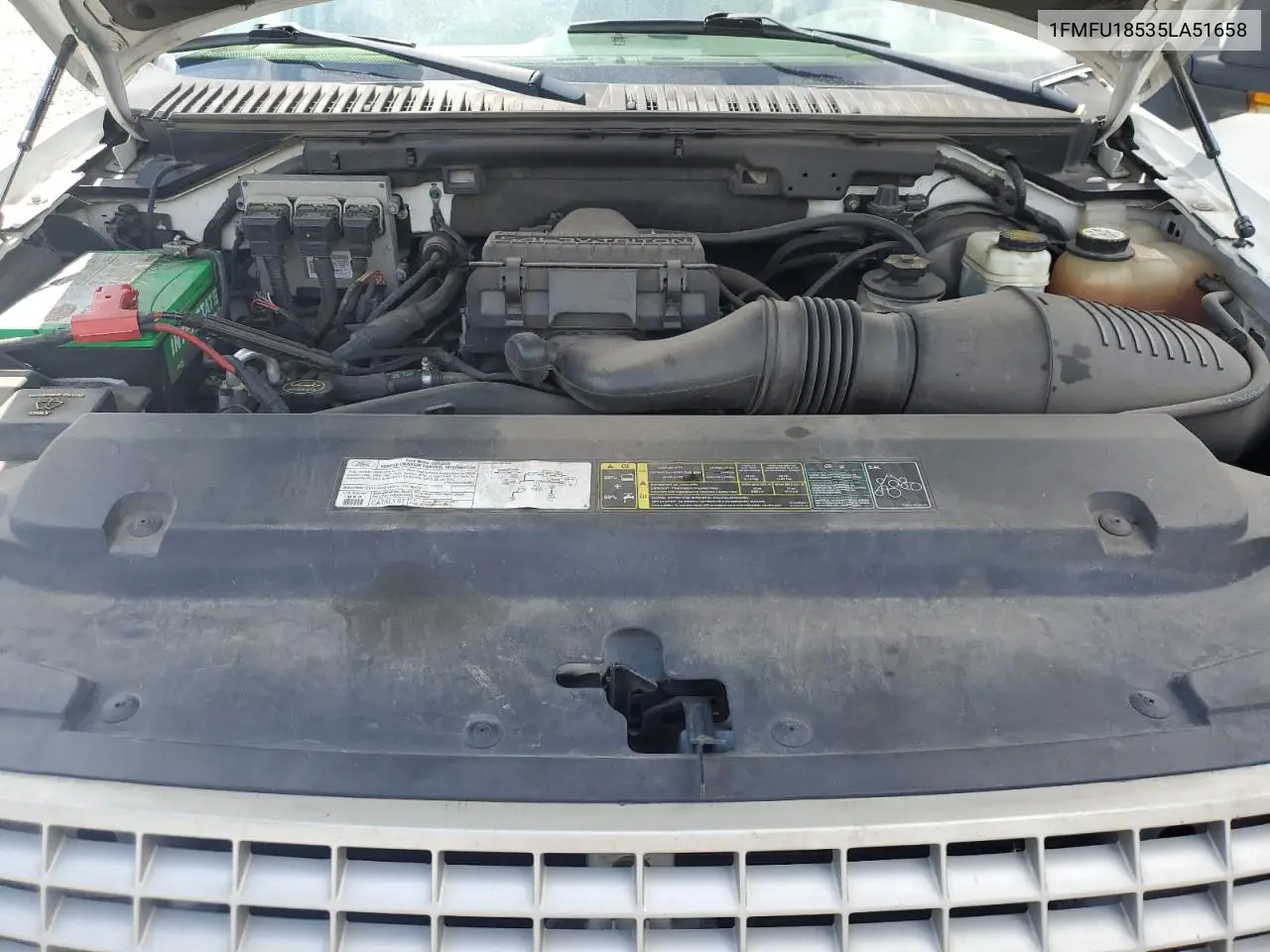 2005 Ford Expedition Eddie Bauer VIN: 1FMFU18535LA51658 Lot: 61268125