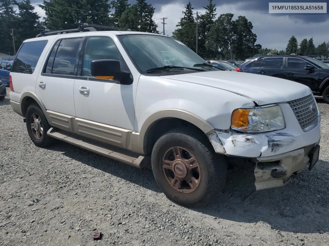 2005 Ford Expedition Eddie Bauer VIN: 1FMFU18535LA51658 Lot: 61268125