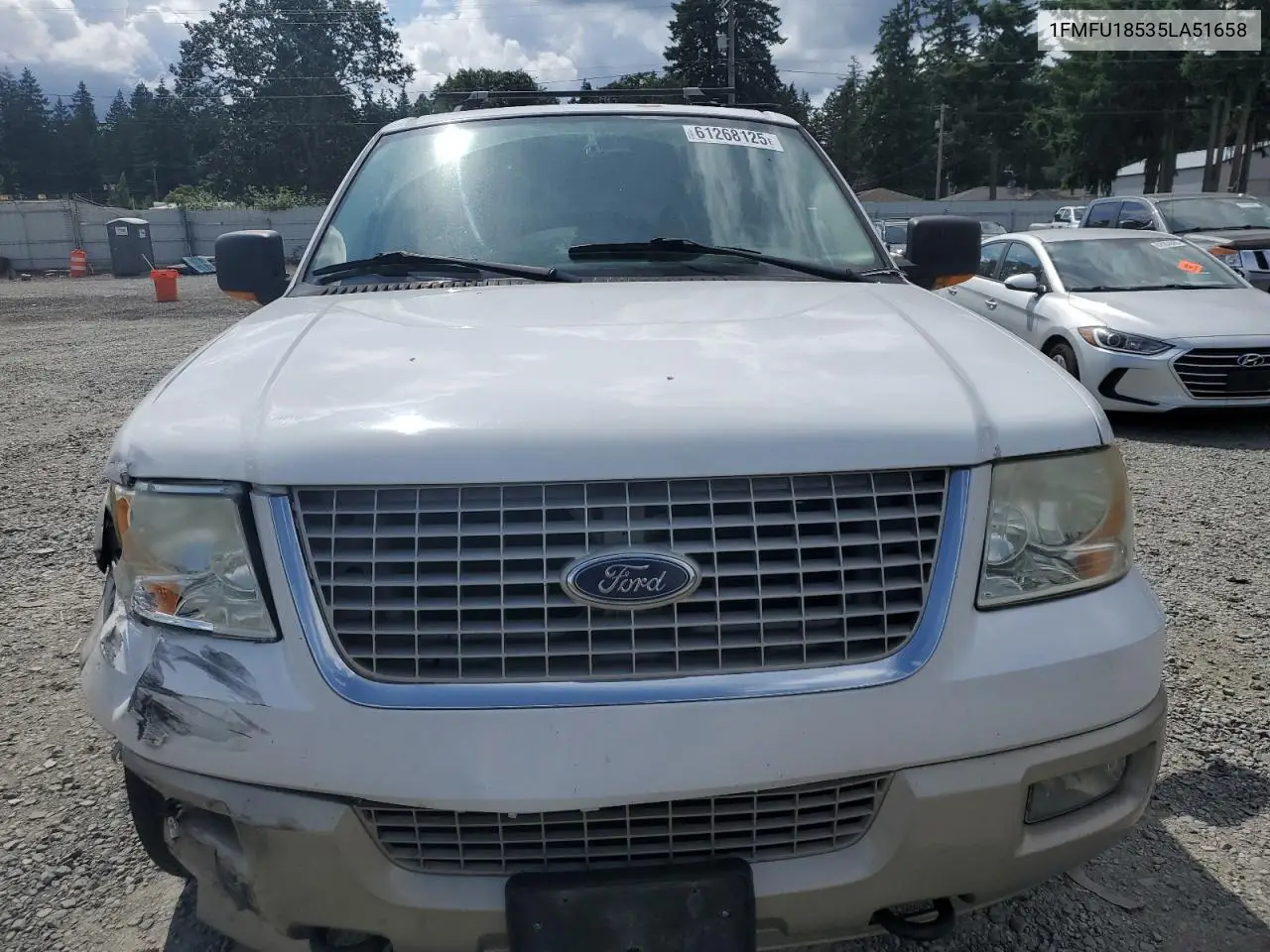 2005 Ford Expedition Eddie Bauer VIN: 1FMFU18535LA51658 Lot: 61268125