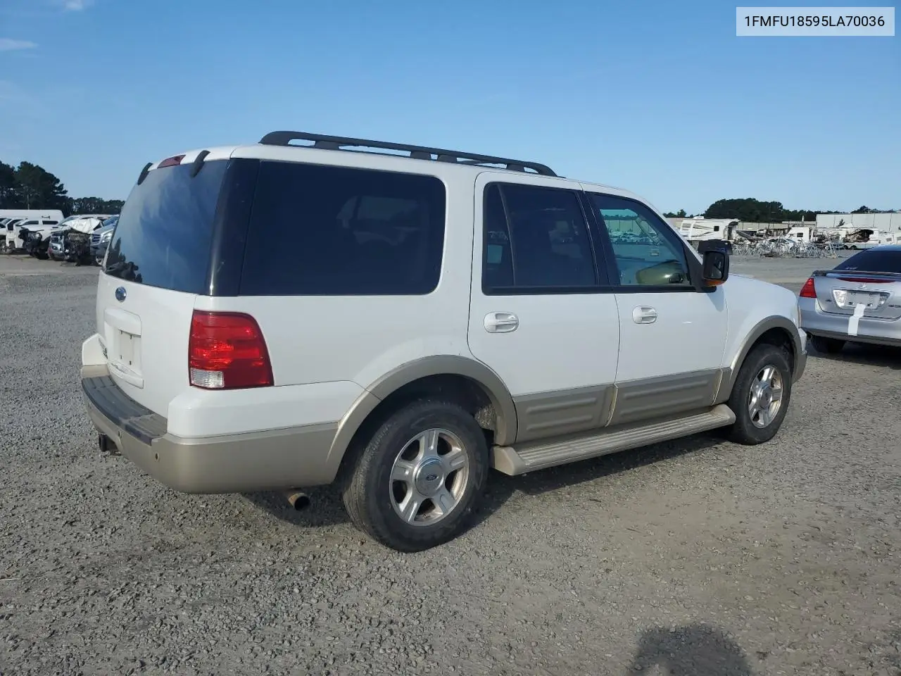 2005 Ford Expedition Eddie Bauer VIN: 1FMFU18595LA70036 Lot: 61756055