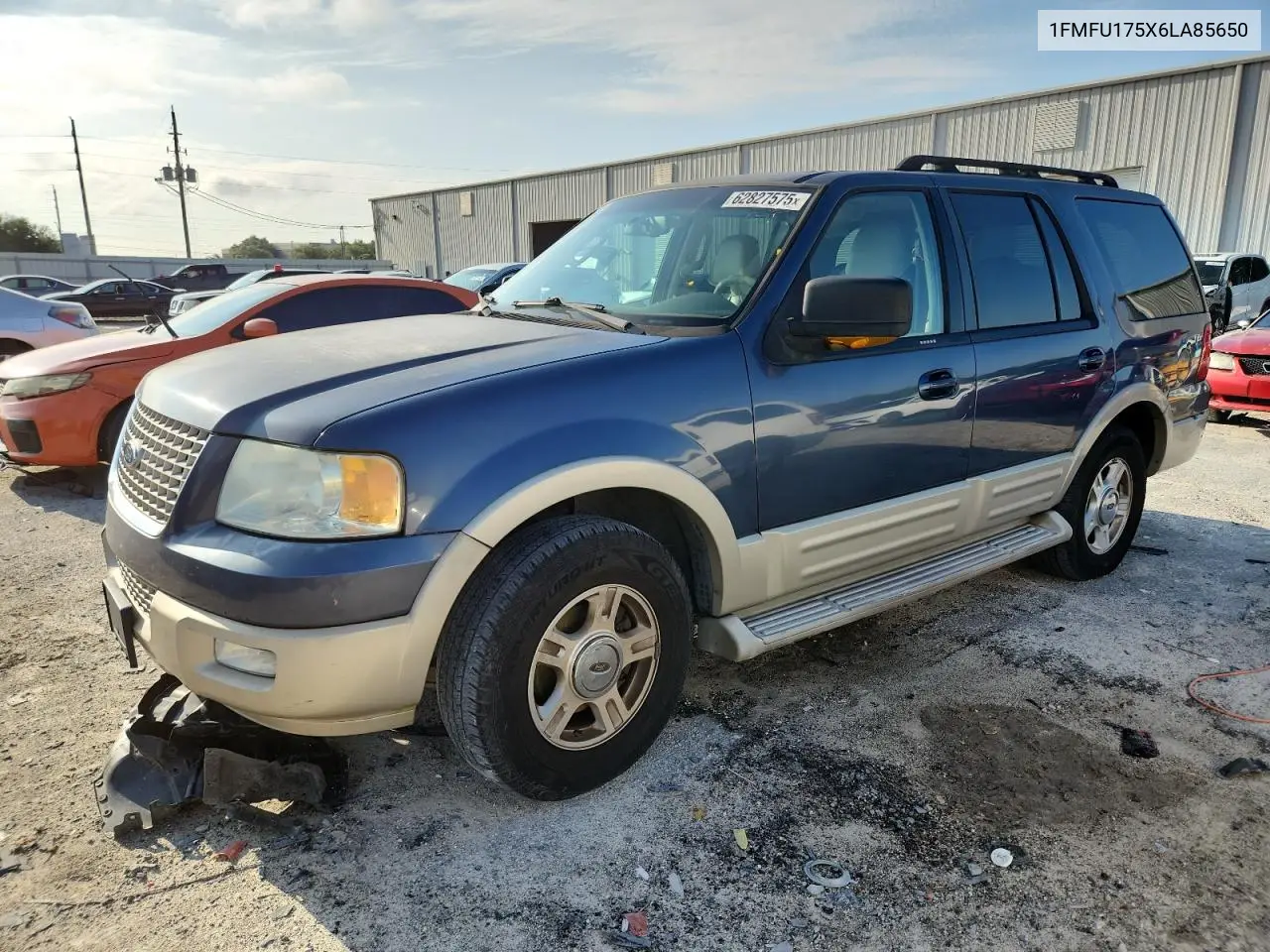 2006 Ford Expedition Eddie Bauer VIN: 1FMFU175X6LA85650 Lot: 62827575