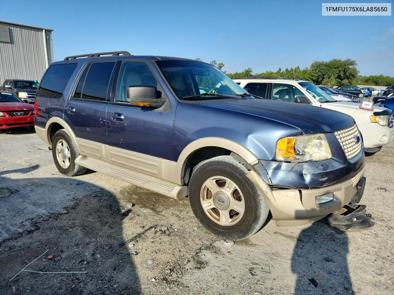 2006 Ford Expedition Eddie Bauer VIN: 1FMFU175X6LA85650 Lot: 62827575