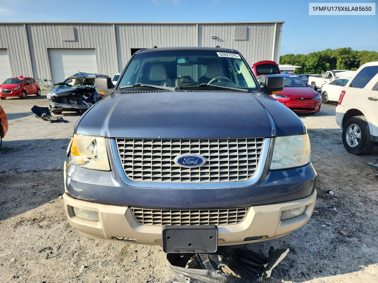 2006 Ford Expedition Eddie Bauer VIN: 1FMFU175X6LA85650 Lot: 62827575