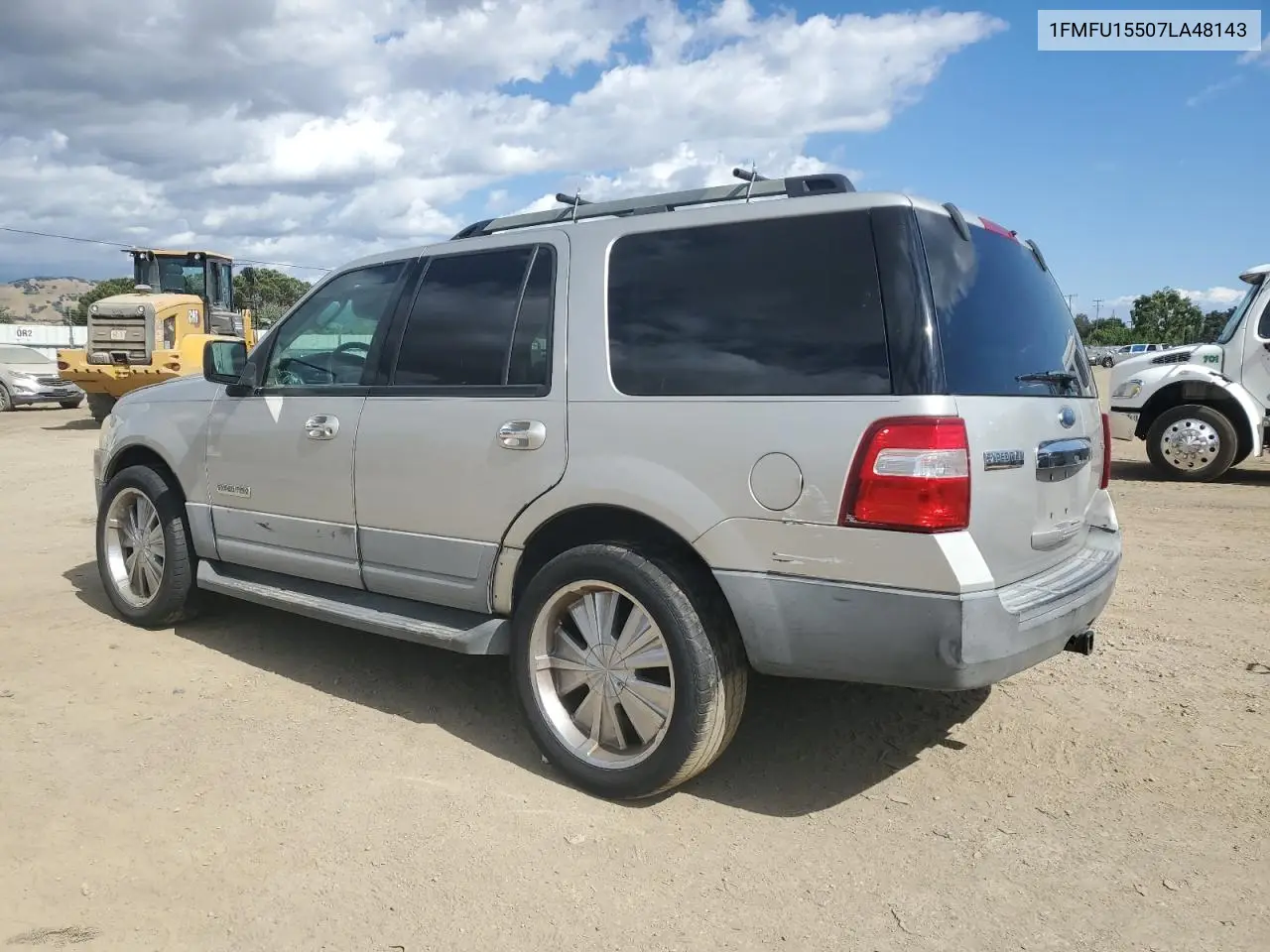 2007 Ford Expedition Xlt VIN: 1FMFU15507LA48143 Lot: 53579105