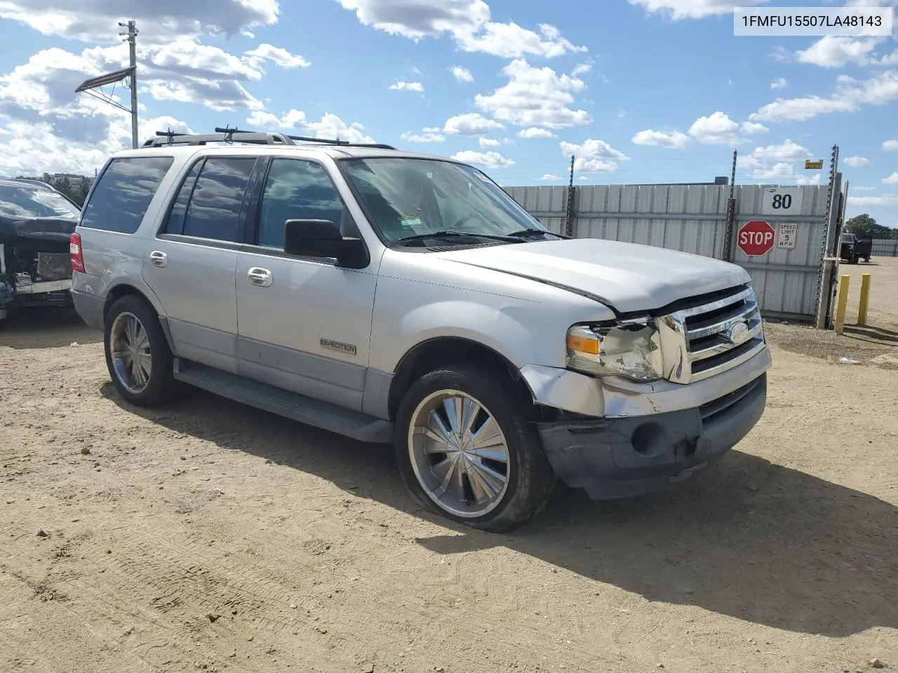 2007 Ford Expedition Xlt VIN: 1FMFU15507LA48143 Lot: 53579105