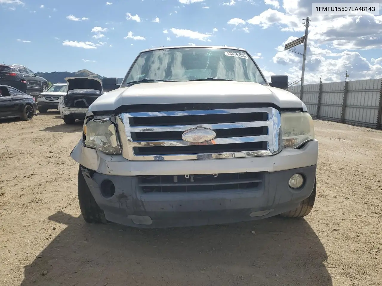 2007 Ford Expedition Xlt VIN: 1FMFU15507LA48143 Lot: 53579105