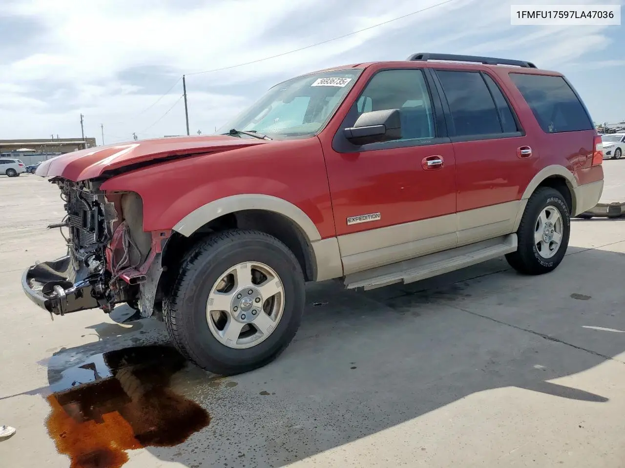 2007 Ford Expedition Eddie Bauer VIN: 1FMFU17597LA47036 Lot: 56936735