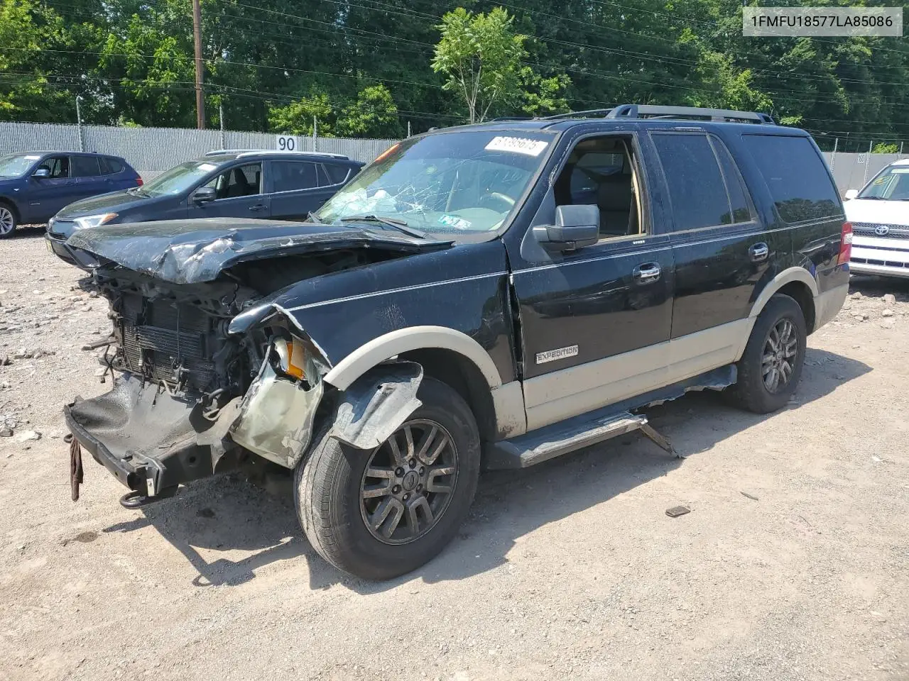 2007 Ford Expedition Eddie Bauer VIN: 1FMFU18577LA85086 Lot: 61395675
