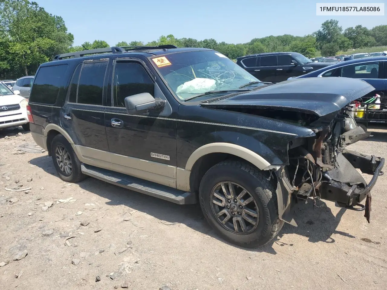 2007 Ford Expedition Eddie Bauer VIN: 1FMFU18577LA85086 Lot: 61395675