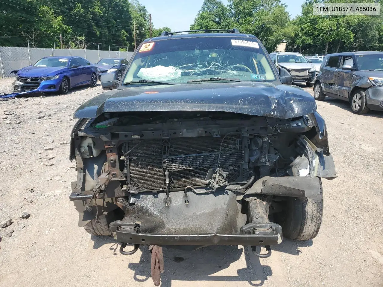 2007 Ford Expedition Eddie Bauer VIN: 1FMFU18577LA85086 Lot: 61395675