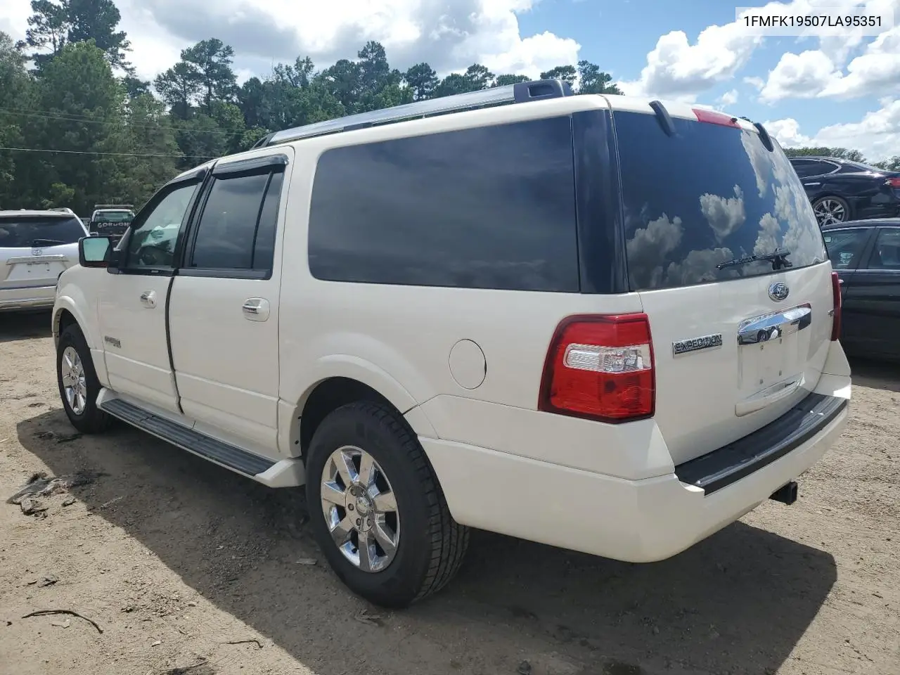 2007 Ford Expedition El Limited VIN: 1FMFK19507LA95351 Lot: 62167235