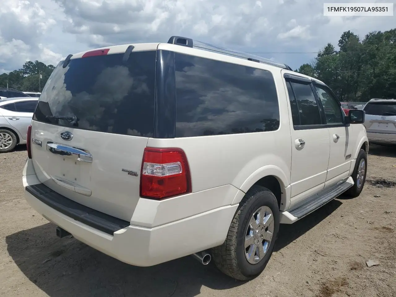 2007 Ford Expedition El Limited VIN: 1FMFK19507LA95351 Lot: 62167235