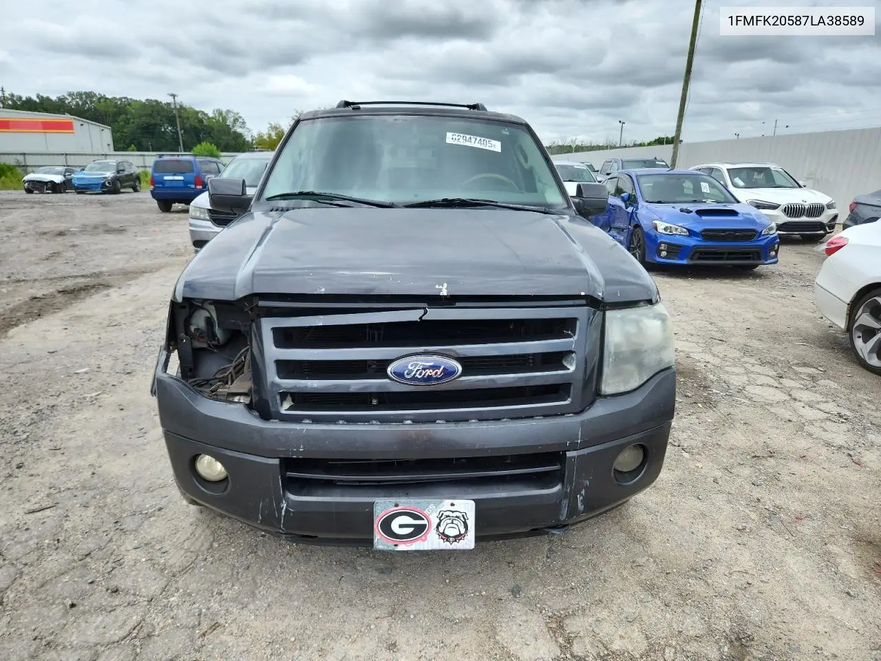 2007 Ford Expedition El Limited VIN: 1FMFK20587LA38589 Lot: 62947405