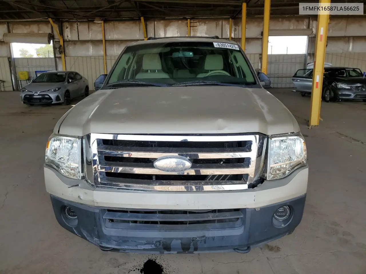 2007 Ford Expedition El Xlt VIN: 1FMFK16587LA56625 Lot: 63051425