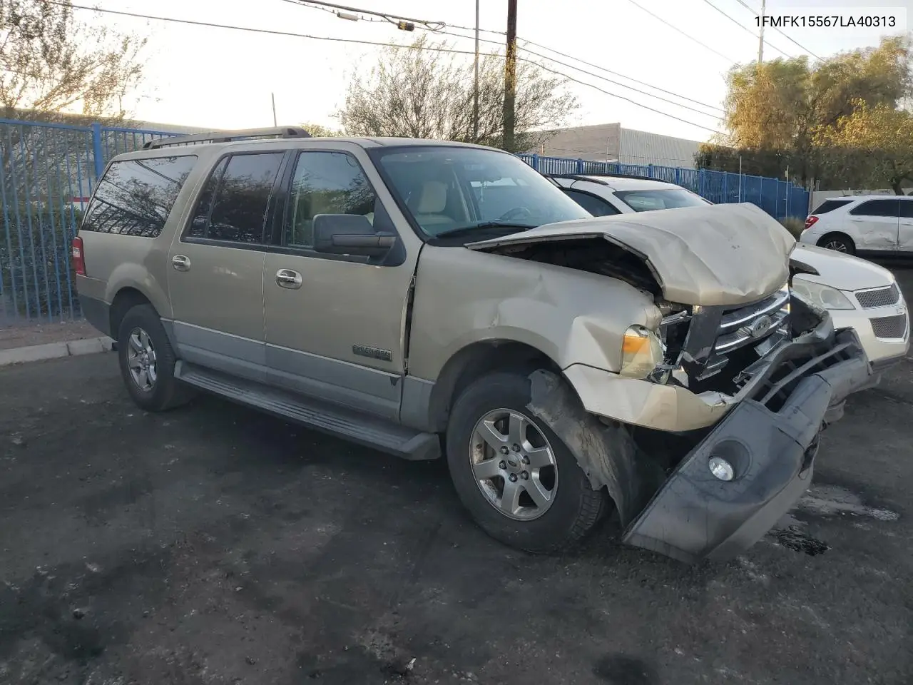 2007 Ford Expedition El Xlt VIN: 1FMFK15567LA40313 Lot: 66414515