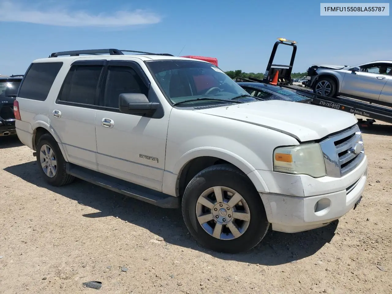 2008 Ford Expedition Xlt VIN: 1FMFU15508LA55787 Lot: 55785135