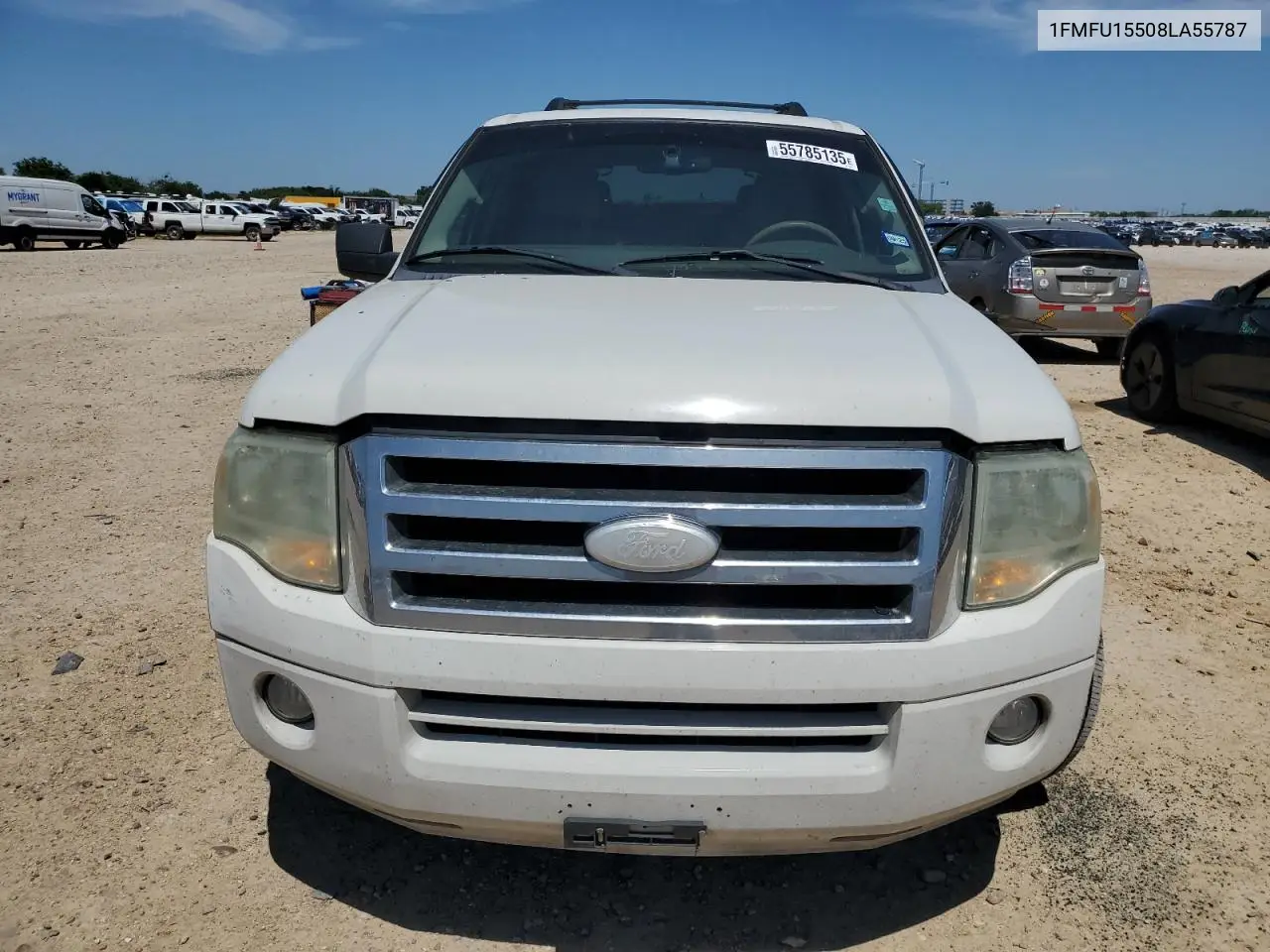 2008 Ford Expedition Xlt VIN: 1FMFU15508LA55787 Lot: 55785135