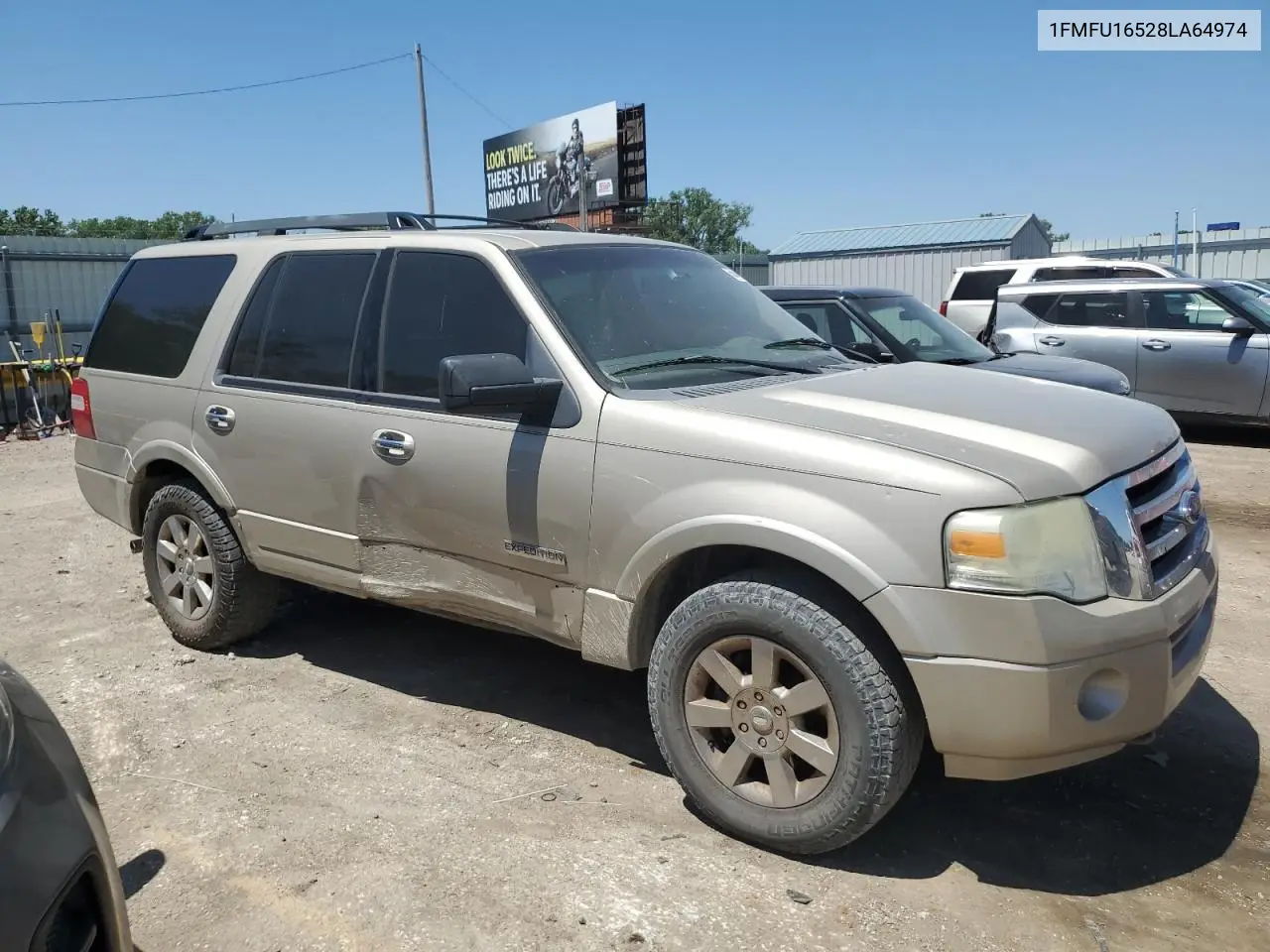 2008 Ford Expedition Xlt VIN: 1FMFU16528LA64974 Lot: 56644545