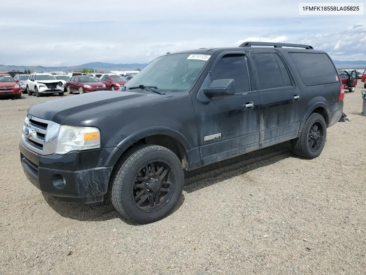 2008 Ford Expedition El Eddie Bauer VIN: 1FMFK18558LA05825 Lot: 56741125