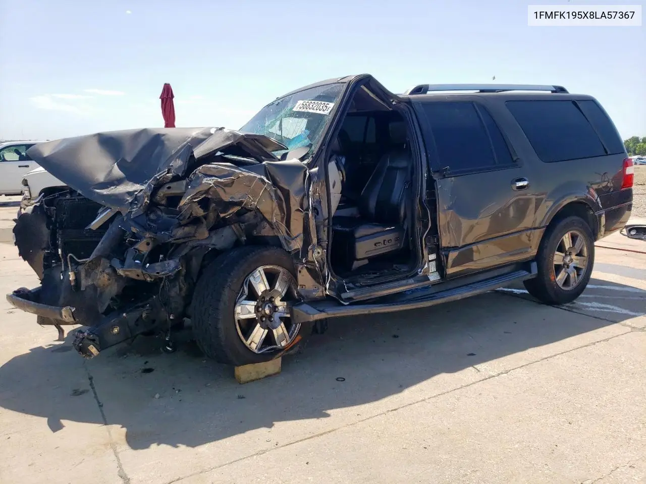 2008 Ford Expedition El Limited VIN: 1FMFK195X8LA57367 Lot: 56832035
