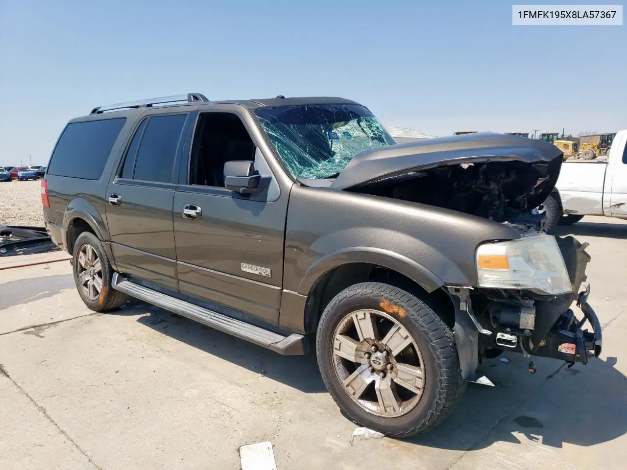 2008 Ford Expedition El Limited VIN: 1FMFK195X8LA57367 Lot: 56832035