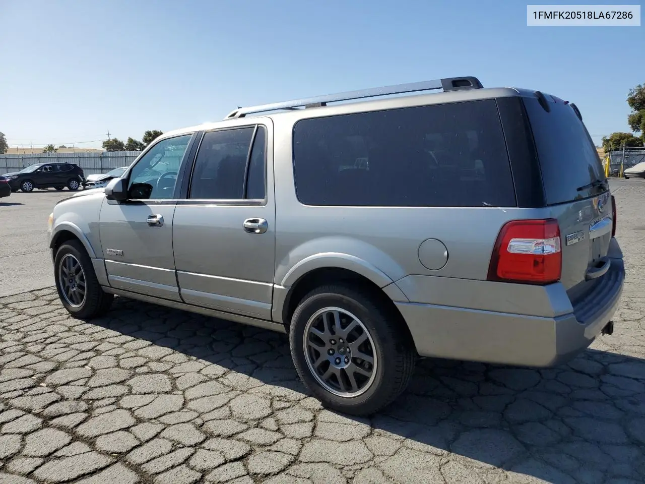 2008 Ford Expedition El Limited VIN: 1FMFK20518LA67286 Lot: 62764385