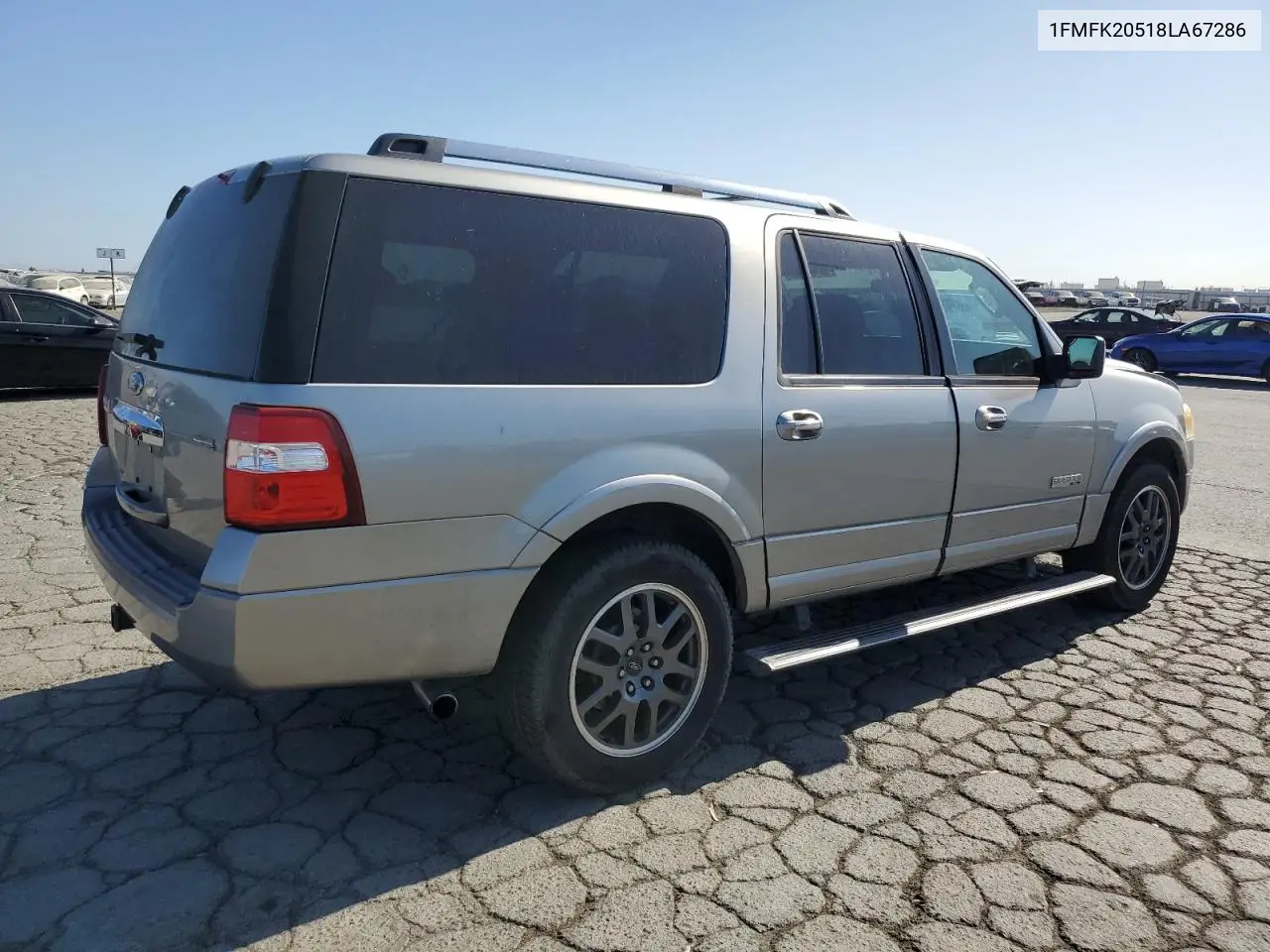 2008 Ford Expedition El Limited VIN: 1FMFK20518LA67286 Lot: 62764385