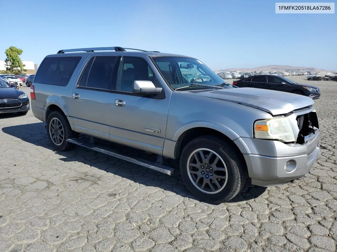 2008 Ford Expedition El Limited VIN: 1FMFK20518LA67286 Lot: 62764385