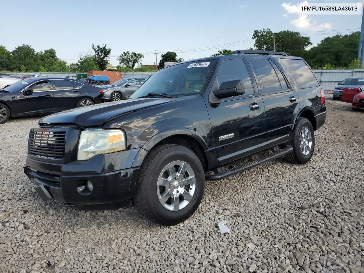 2008 Ford Expedition Xlt VIN: 1FMFU16588LA43613 Lot: 62833005