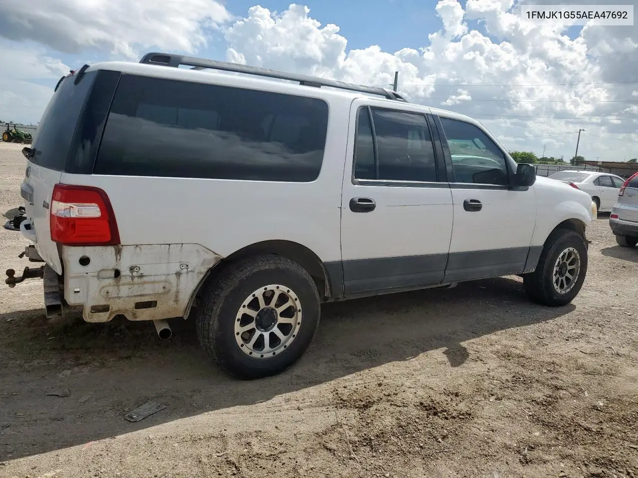 2010 Ford Expedition El Xlt VIN: 1FMJK1G55AEA47692 Lot: 61748445