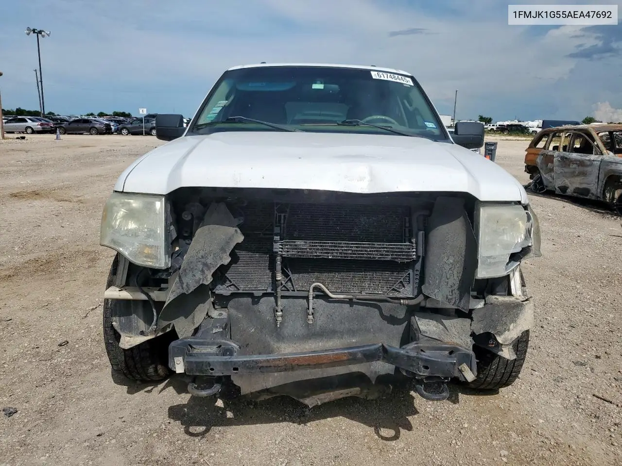 2010 Ford Expedition El Xlt VIN: 1FMJK1G55AEA47692 Lot: 61748445