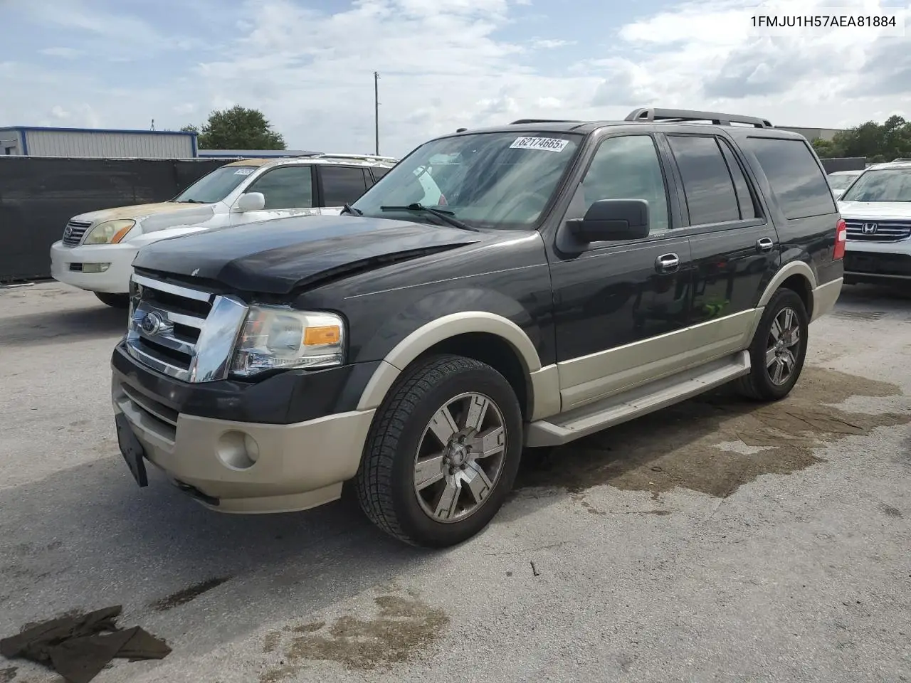 2010 Ford Expedition Eddie Bauer VIN: 1FMJU1H57AEA81884 Lot: 62174665