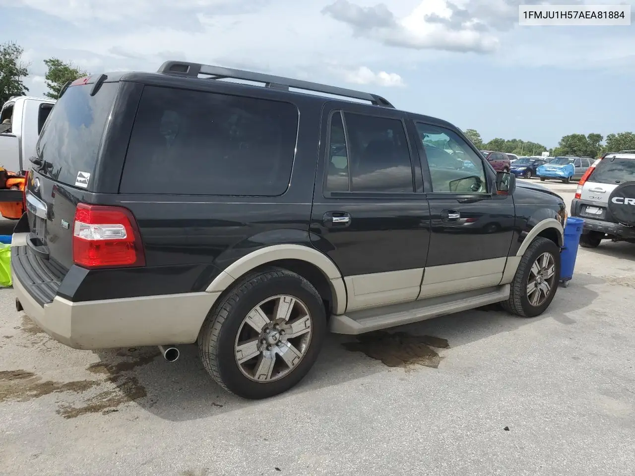 2010 Ford Expedition Eddie Bauer VIN: 1FMJU1H57AEA81884 Lot: 62174665