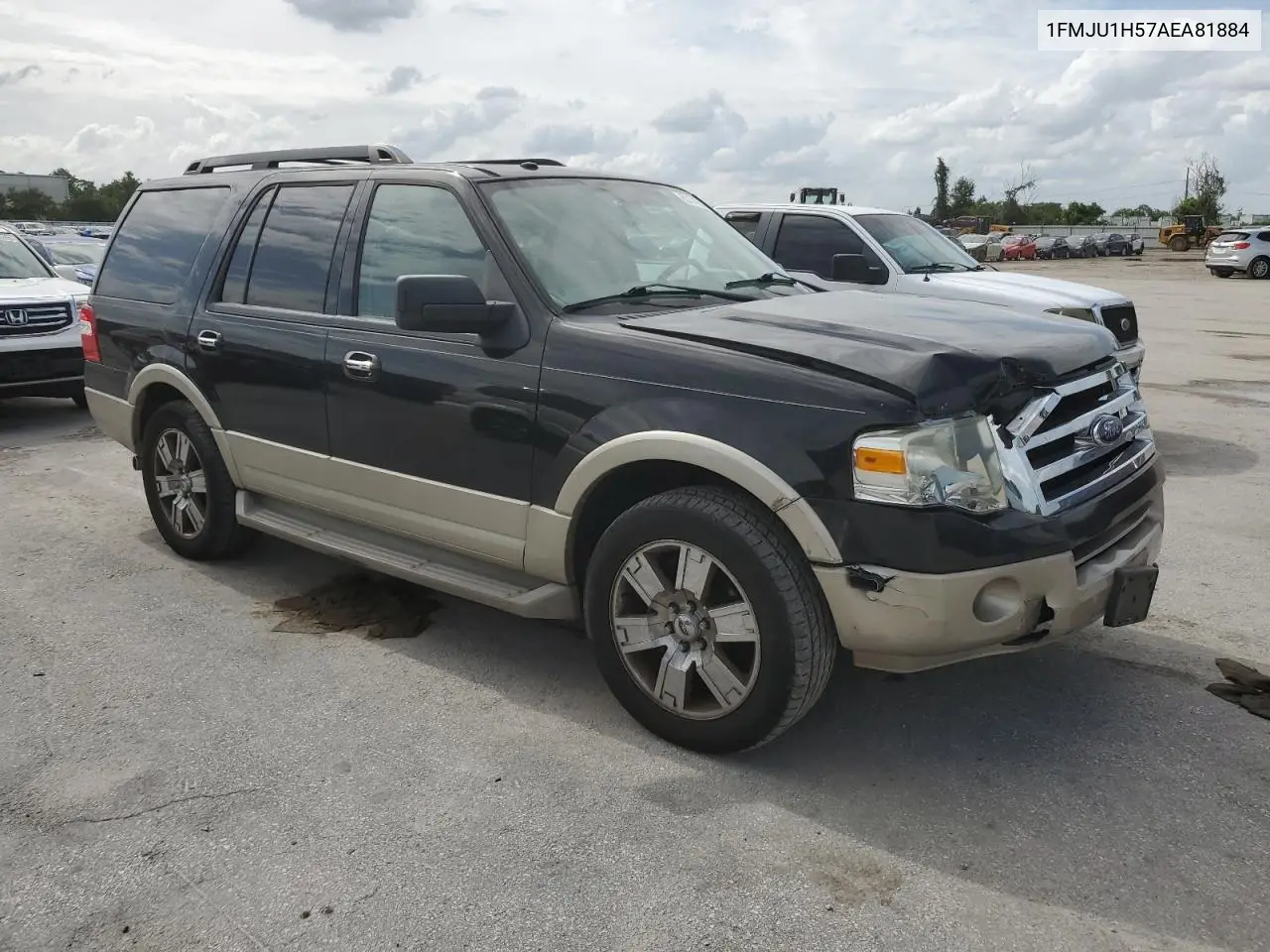2010 Ford Expedition Eddie Bauer VIN: 1FMJU1H57AEA81884 Lot: 62174665