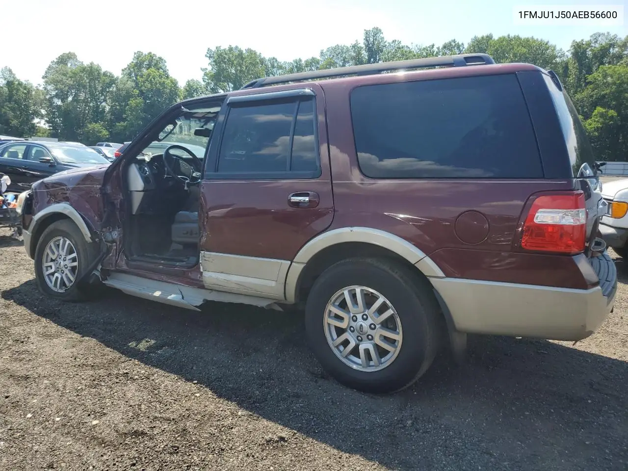 2010 Ford Expedition Eddie Bauer VIN: 1FMJU1J50AEB56600 Lot: 63259685