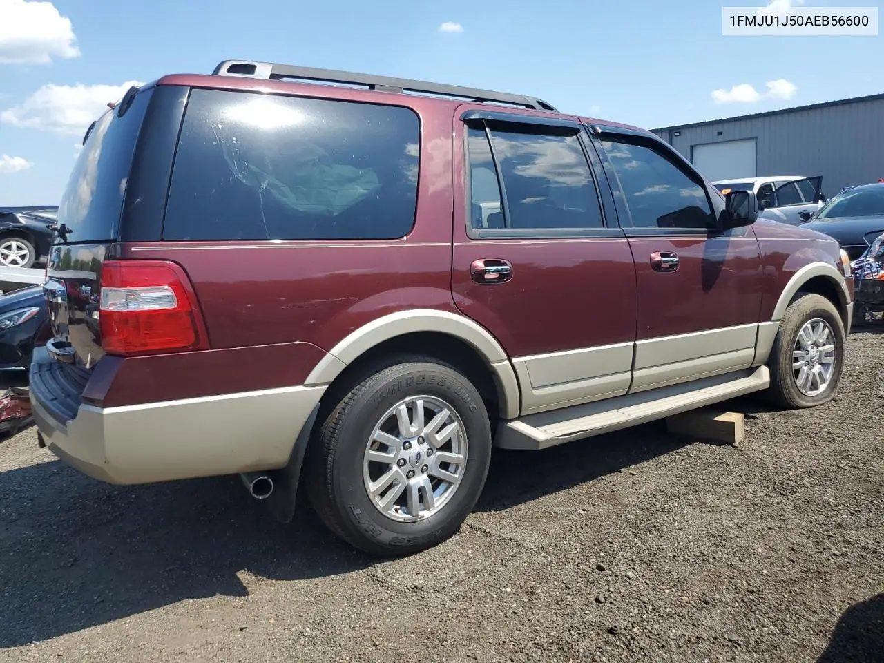 2010 Ford Expedition Eddie Bauer VIN: 1FMJU1J50AEB56600 Lot: 63259685