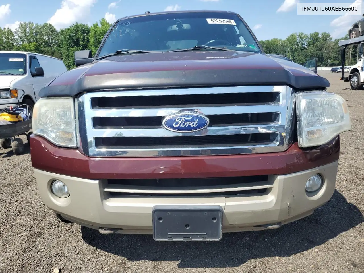 2010 Ford Expedition Eddie Bauer VIN: 1FMJU1J50AEB56600 Lot: 63259685