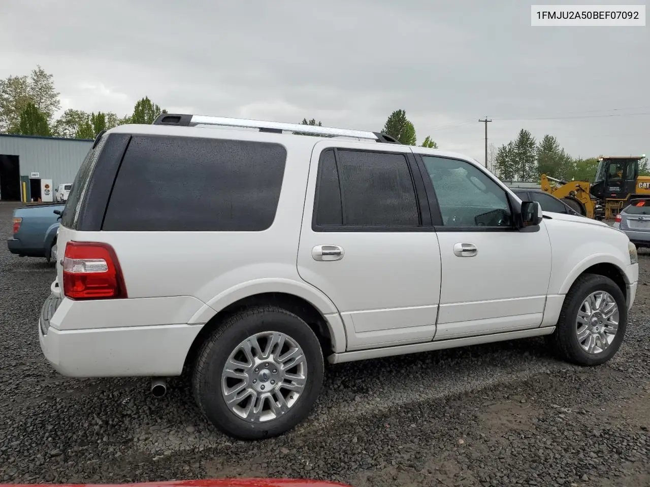 2011 Ford Expedition Limited VIN: 1FMJU2A50BEF07092 Lot: 55950025