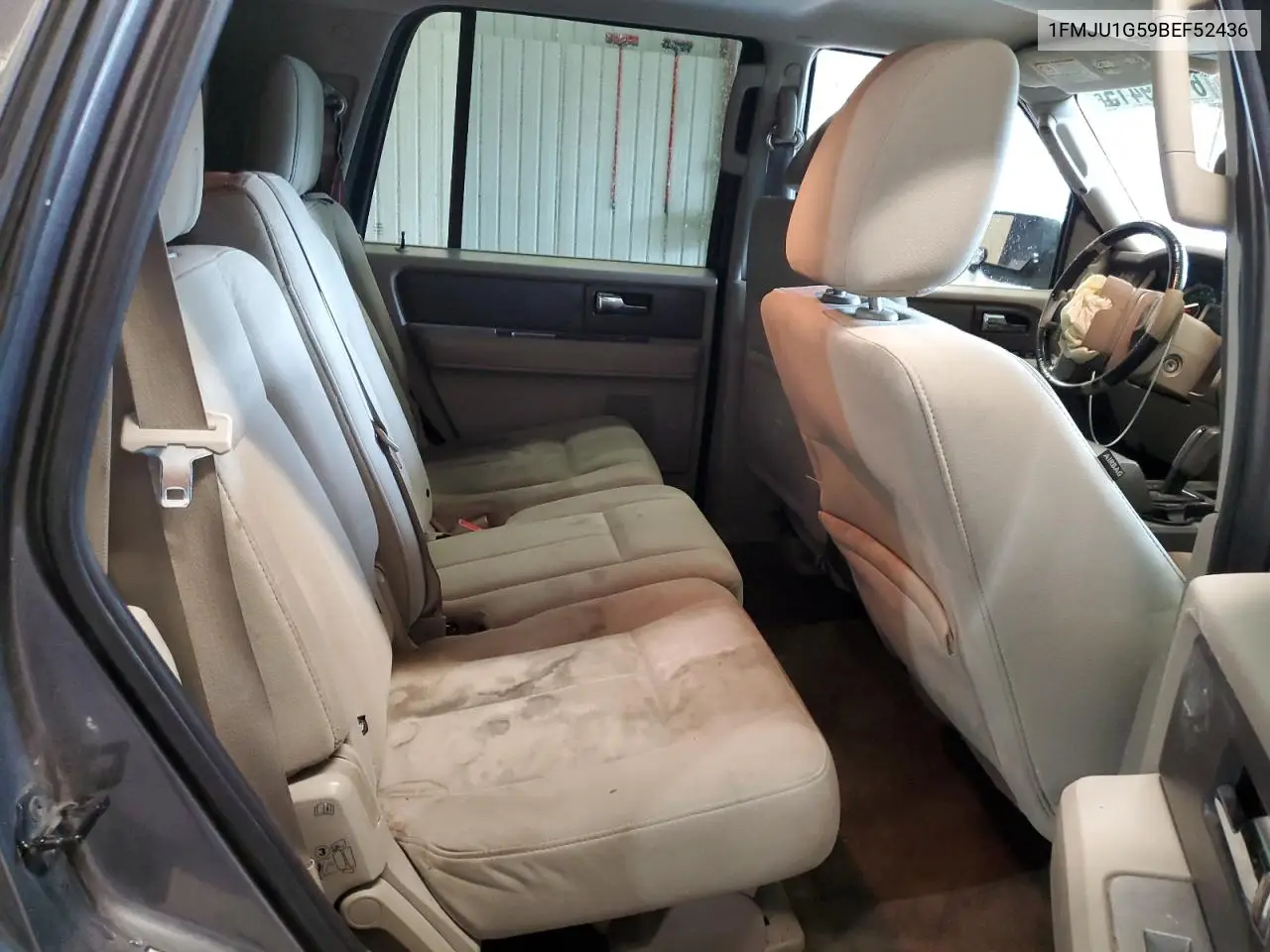 2011 Ford Expedition Xl VIN: 1FMJU1G59BEF52436 Lot: 61409415