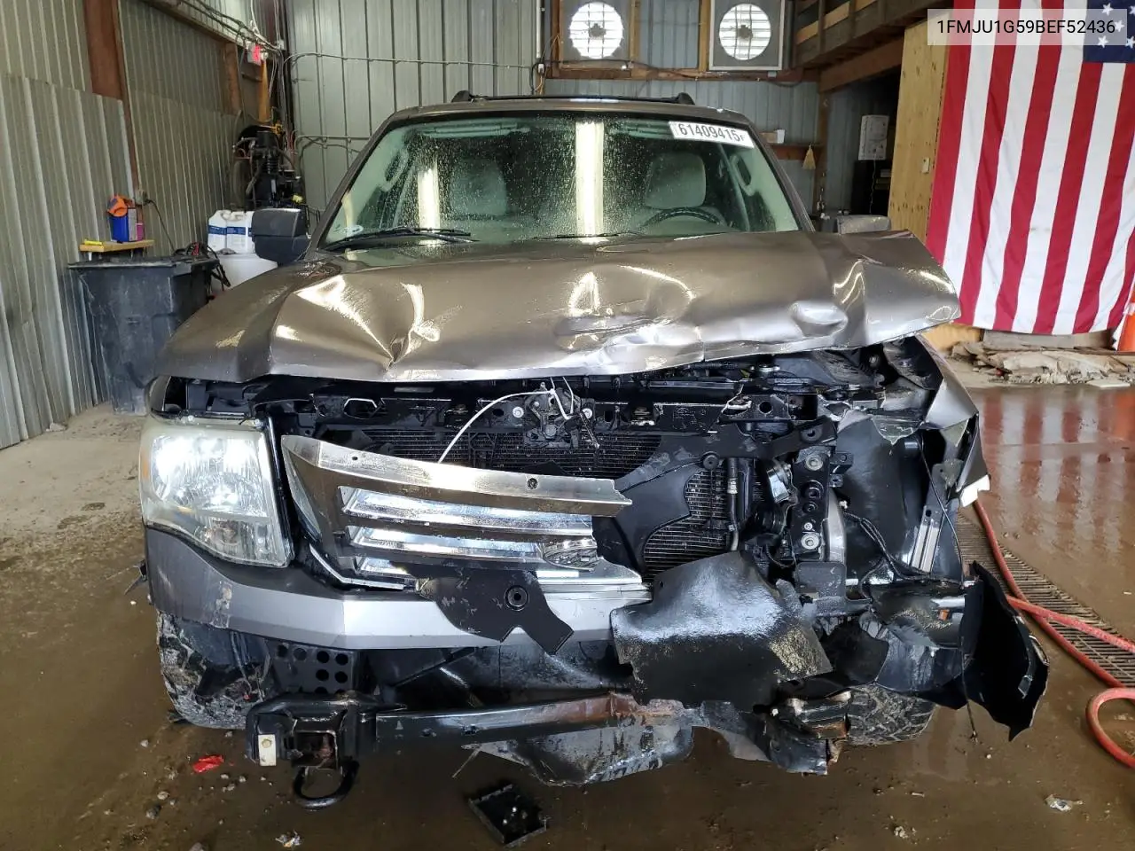 2011 Ford Expedition Xl VIN: 1FMJU1G59BEF52436 Lot: 61409415