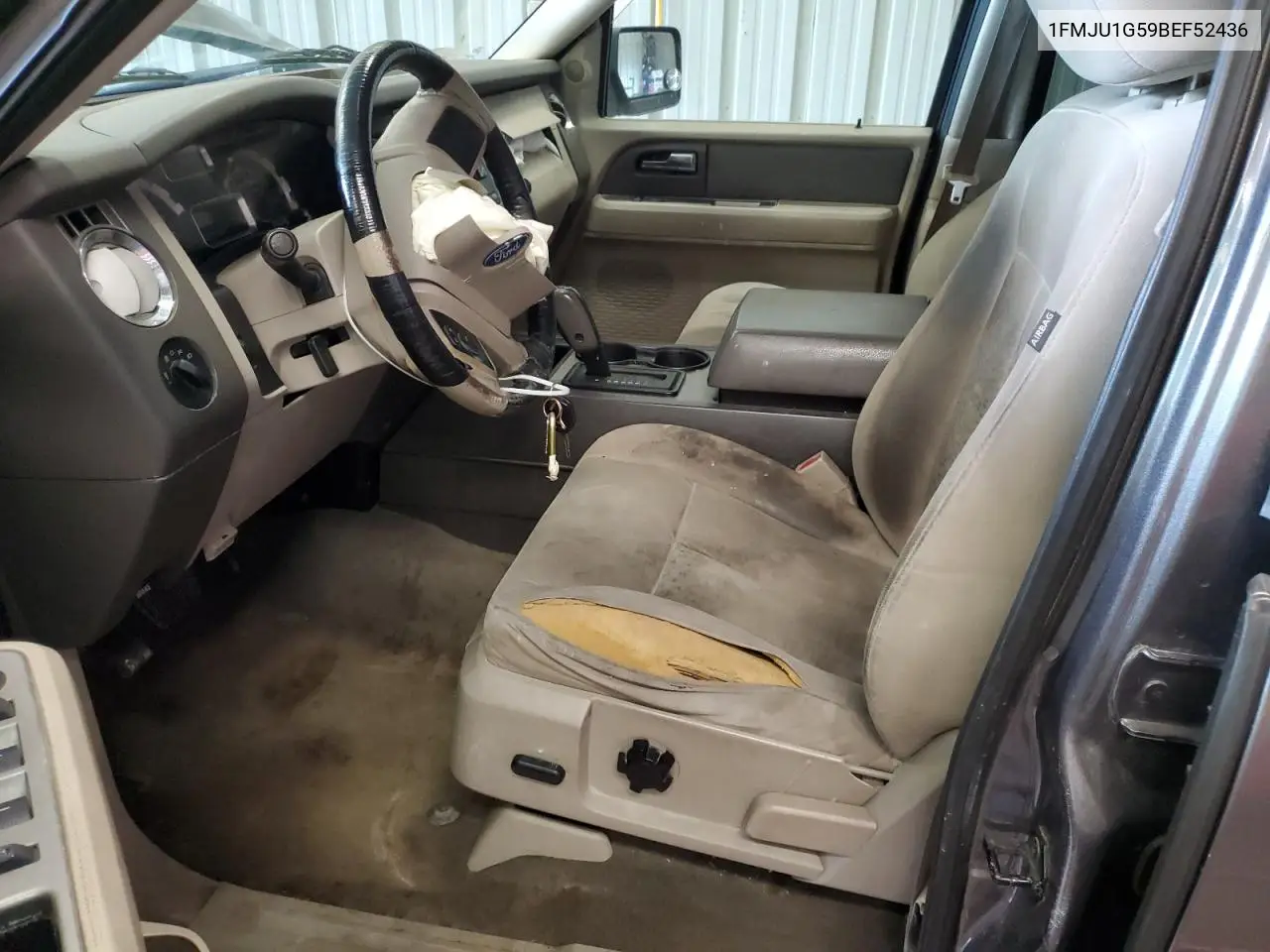 2011 Ford Expedition Xl VIN: 1FMJU1G59BEF52436 Lot: 61409415