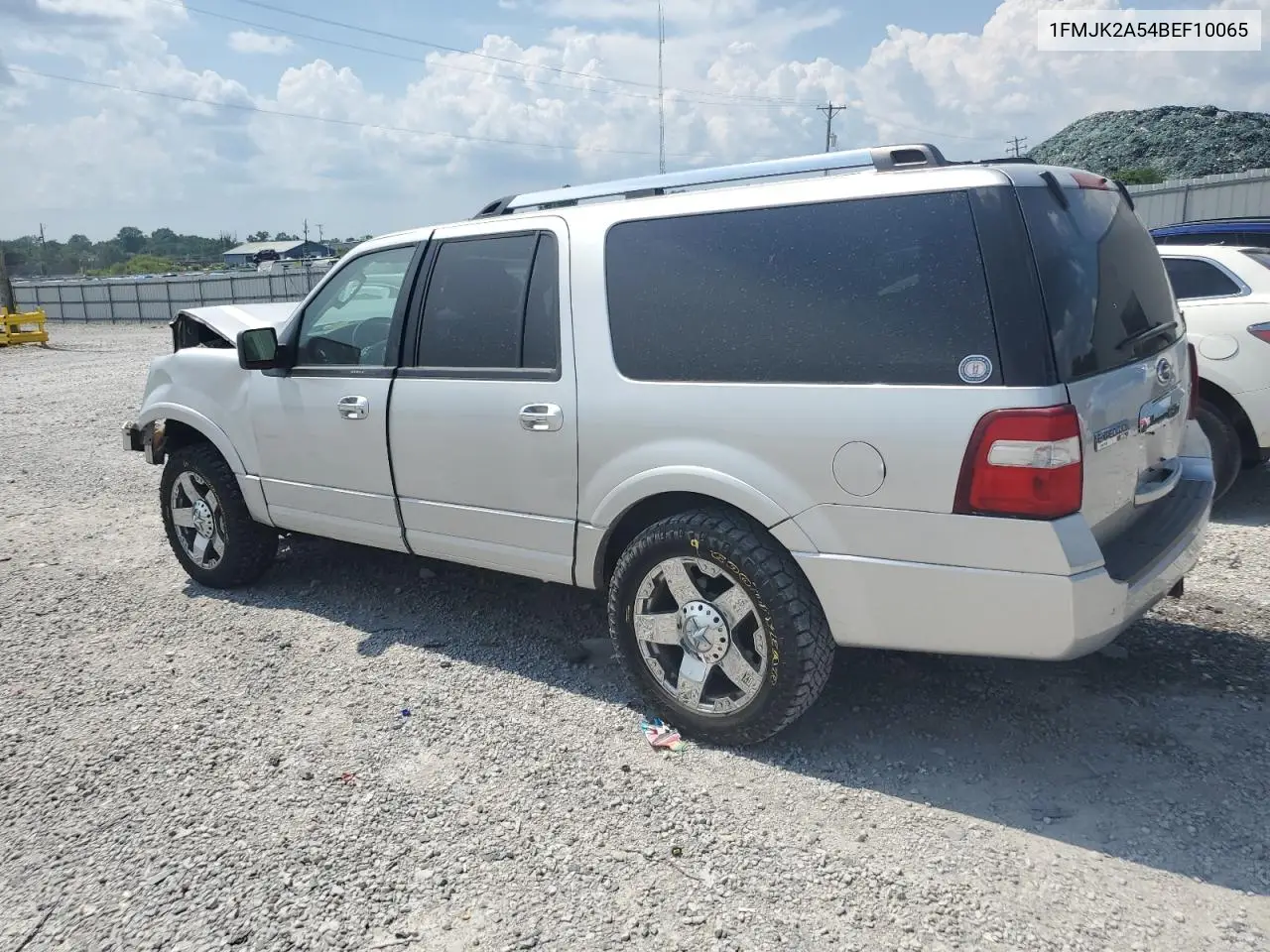 2011 Ford Expedition El Limited VIN: 1FMJK2A54BEF10065 Lot: 62543755