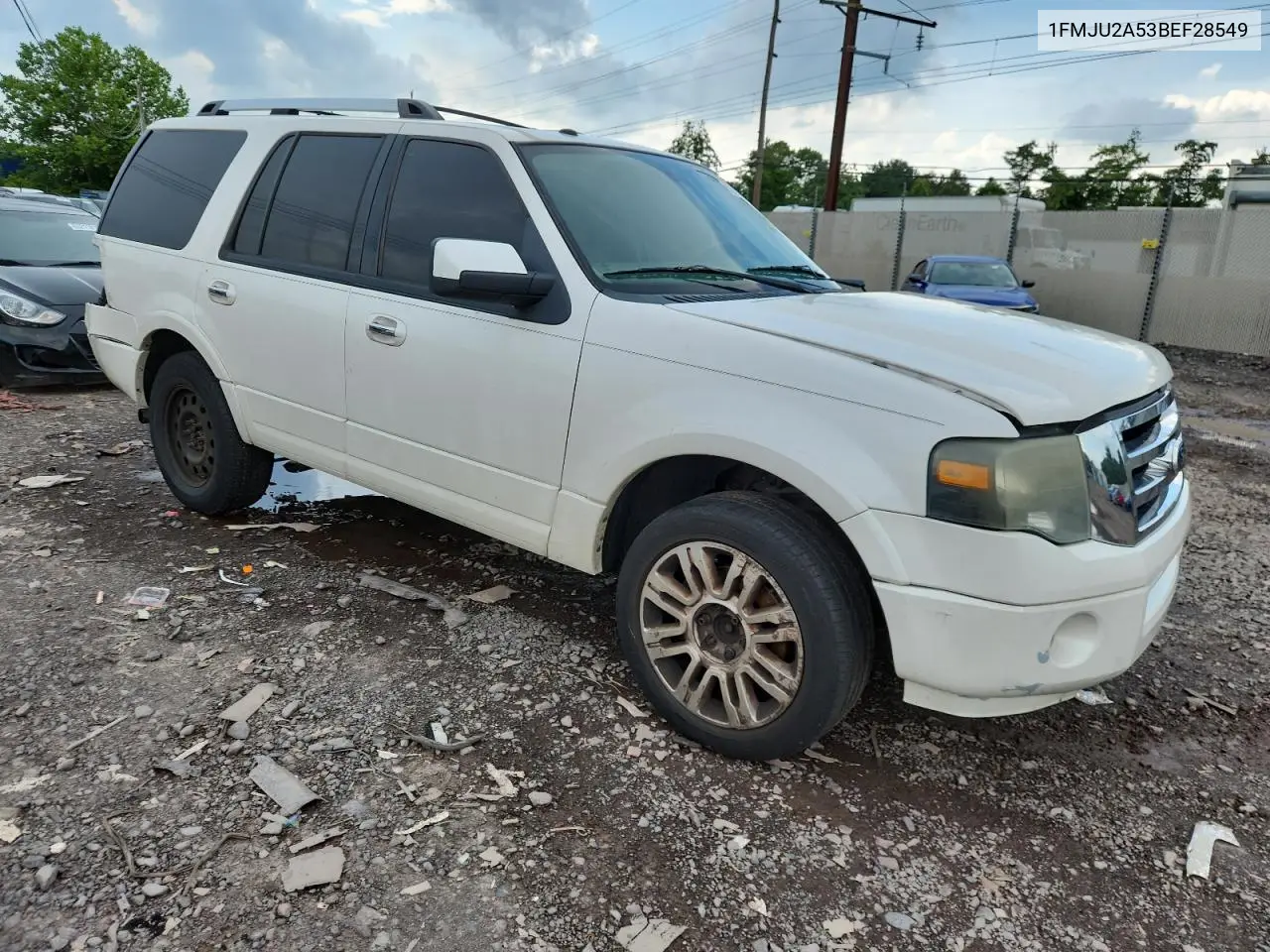 2011 Ford Expedition Limited VIN: 1FMJU2A53BEF28549 Lot: 62675135